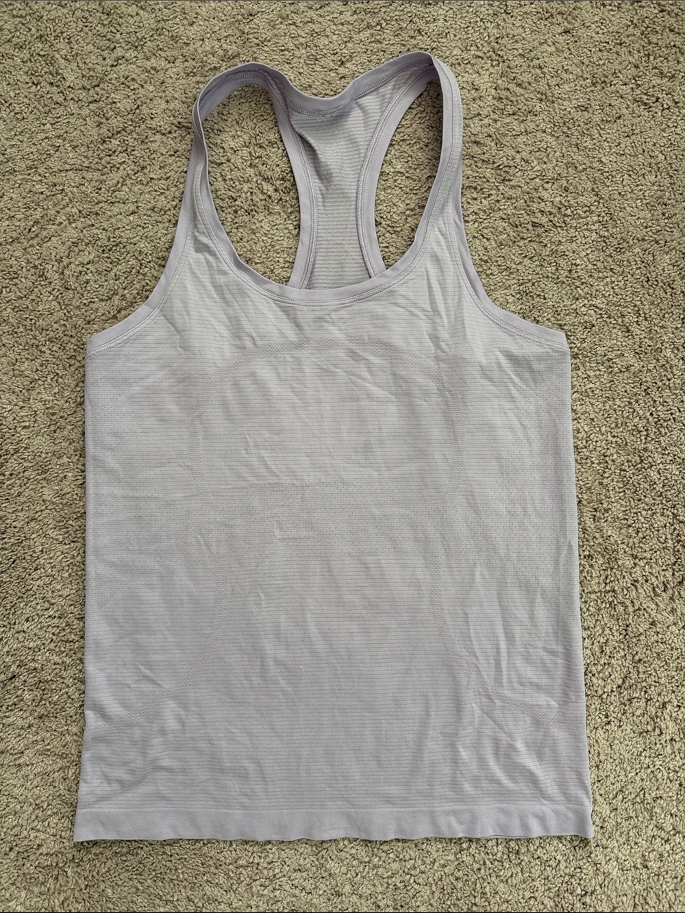 lululemon athletica Light Lavender Racerback Tank